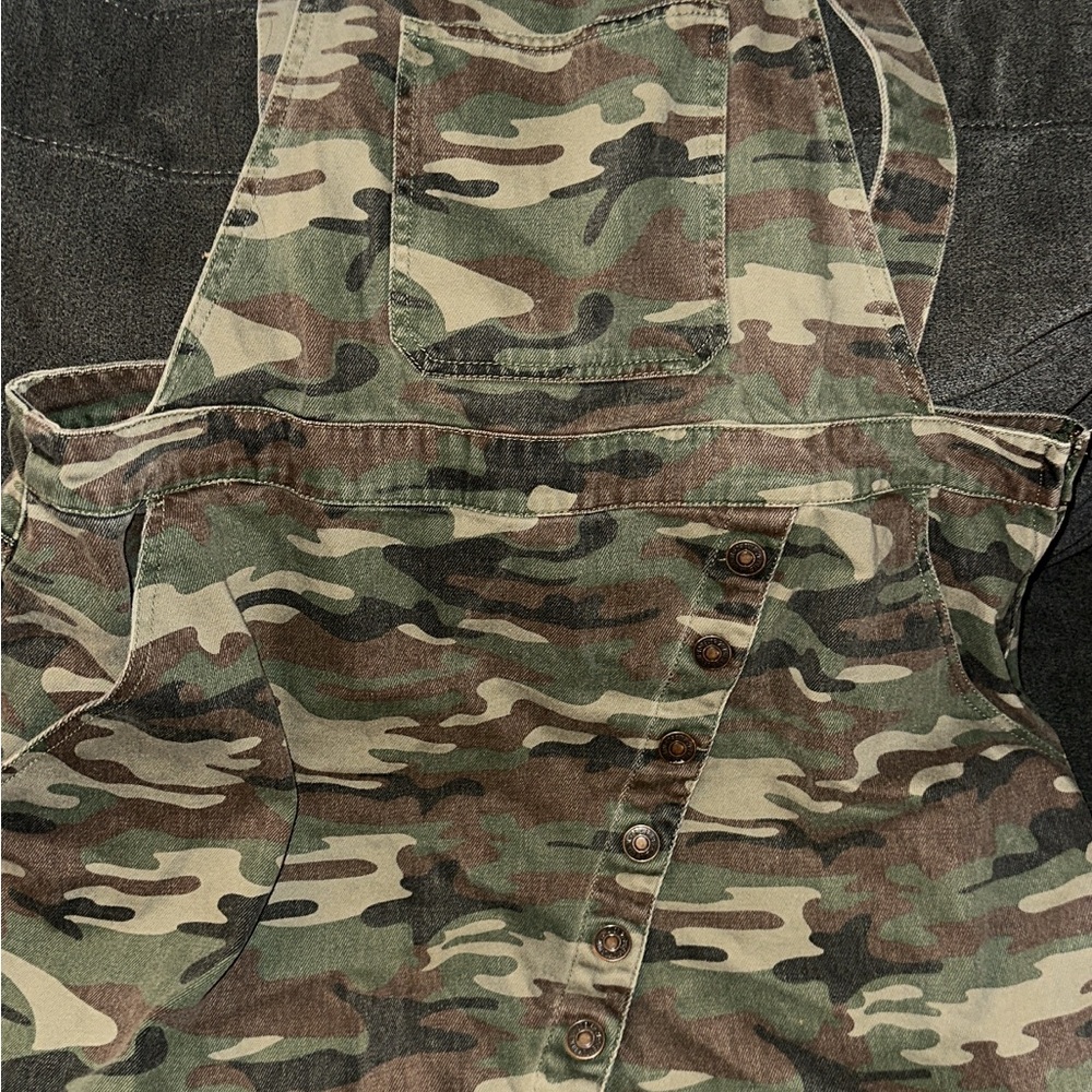 Forever 21 Camouflage Overalls